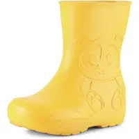 Ladeheid LA-CA-Panda Kinder Regenlaarzen - Rubber - Licht - EVA - Geel - 28/29