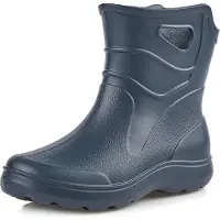 Ladeheid LA-DW-Beam Dames Regenlaarzen - Rubber Laarzen - EVA - Donkerblauw - 41