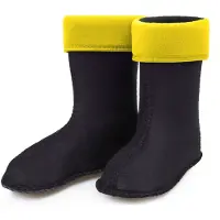 Ladeheid Sokken voor Regenlaarzen Modell LA-KL-EVA-Kids en KL050 – Fleecesokken – 22 – Zonnig - LA-KL-045