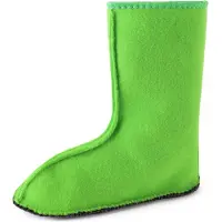 Ladeheid Sokken voor Regenlaarzen – Fleecesokken – LA-CA-PandaSocks – Groen – 30/31