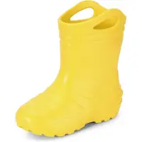 Ladeheid LA-KL-051-Summer Kinderen Regenlaarzen - Rubber Laarzen - EVA - Geel1 - 34