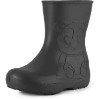 Ladeheid LA-CA-Panda Kinder Regenlaarzen - Rubber - Licht - EVA - Carbone - 22/23