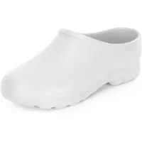 Ladeheid Unisex Clogs Tuinklompen - Tuinschoenen - Lichte - Dames - Heren - Wit - 40 - LA-DW-Xclap