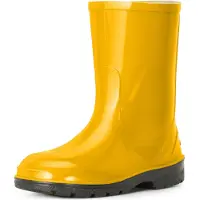 Ladeheid LA-LMG-939-Oli Dames Regenlaarzen – Rubber - Hoog - PVC - Waterdicht – Geel – 34