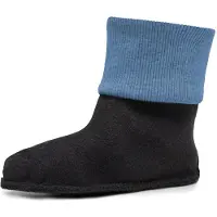 Ladeheid Sokken voor Regenlaarzen - Kinderen - Fleecesokken - LA-LA40-249-WW - Blauw - 28/29