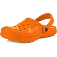 Ladeheid Clogs Kinderen - Tuinschoenen - Lichte - Kinderschoenen - Meisjes - Jongens – Oranje – 34 – LA-KL-055