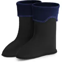 Ladeheid Sokken voor Regenlaarzen - Kinderen - Fleecesokken - LA-LMG-Socks-Termix - Marineblauw - 22/23