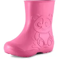 Ladeheid LA-CA-Panda Kinder Regenlaarzen - Rubber - Licht - EVA - Roze - 28/29