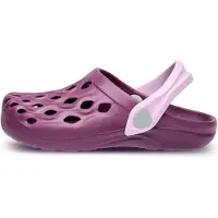 Ladeheid Clogs Kinderen - Tuinschoenen - Lichte - Kinderschoenen - Meisjes - Jongens – Violett – 24/25 - LA-CA-FlowKids