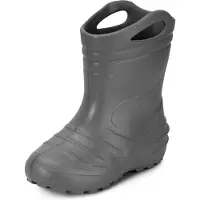 Ladeheid LA-KL-051-Summer Kinderen Regenlaarzen - Rubber Laarzen - EVA - Grafiet - 29