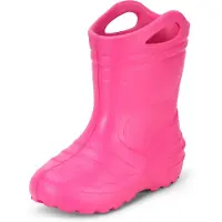 Ladeheid LA-KL-051-Summer Kinderen Regenlaarzen - Rubber Laarzen - EVA - Roze - 34