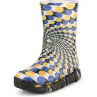 Ladeheid Kinder Regenlaarzen - Jongens Meisjes Antislip Zool - PVC - LA-ZT-Szuwarek2021BW - Monster-52 - 23/24