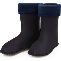 Ladeheid Sokken voor Regenlaarzen Modell LA-KL-EVA-Kids en KL050 – Fleecesokken – 22 – Donkerblauw - LA-KL-045