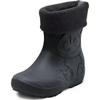 Ladeheid Kinder Regenlaarzen - Gevoerd en Waterdicht - EVA - LA-CA-Panda249 - Carbone - 28/29
