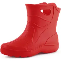 Ladeheid LA-DW-Beam Dames Regenlaarzen - Rubber Laarzen - EVA - Rood - 37