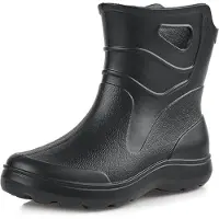 Ladeheid LA-DW-Beam Dames Regenlaarzen - Rubber Laarzen - EVA - Zwart - 36