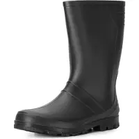 Ladeheid Heren en Dames Regenlaarzen - PVC - LA-LMG-959-Artur - Zwart - 46