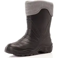 Ladeheid LA-LMG-861-Termix Dames Regenlaarzen - Rubber - Gevoerd - EVA - Waterdicht – Grafiet/grijs – 24/25