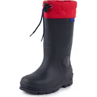Ladeheid LA-RB-487 Dames Regenlaarzen - Rubber - Hoog - Waterdicht - PVC – Zwart– 23/24
