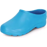 Ladeheid Unisex Clogs Tuinklompen - Tuinschoenen - Lichte - Dames - Heren - Blauw - 46 - LA-DW-Xclap