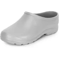 Ladeheid Unisex Clogs Tuinklompen - Tuinschoenen - Lichte - Dames - Heren - Grijs 2183 - 37 - LA-DW-Xclap