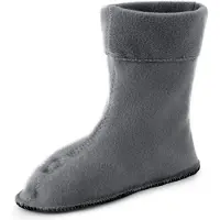 Ladeheid Sokken voor Regenlaarzen - Volwassenen - Fleecesokken - LA-LA40-230-WW - Donkergrijs - 36/37
