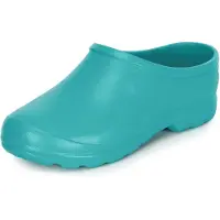 Ladeheid Unisex Clogs Tuinklompen - Tuinschoenen - Lichte - Dames - Heren - Turkoois 6706 - 45 - LA-DW-Xclap