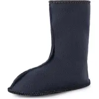 Ladeheid Sokken voor Regenlaarzen – Fleecesokken – LA-CA-PandaSocks – Grafiet – 26/27