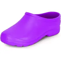 Ladeheid Unisex Clogs Tuinklompen - Tuinschoenen - Lichte - Dames - Heren - Violet - 46 - LA-DW-Xclap