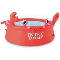 Intex Zwembad Krab Rood 183X51Cm