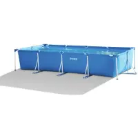 Intex 28274GN Framezwembad, rechthoekig, 450 x 220 x 84 cm, inclusief filter