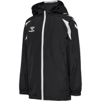 Hummel Outdoorjas zwart / wit