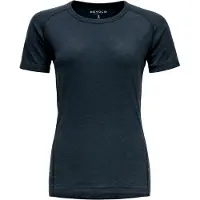 Devold - Women's Lauparen Merino 190 Base Tee - Merino-ondergoed M, blauw