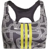Adidas Sport bh 'FARM' geel / zwart / wit