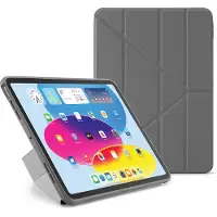Pipetto Origami IPad 2025 11 Inch / 2022 10,9 Inch Hoesje Grijs