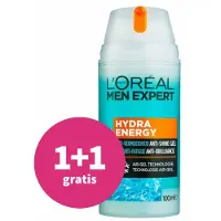 L'Oréal 1+1 Gratis: Men Expert Hydra Energetic Hydraterende Gel Dagcrème 100 Ml