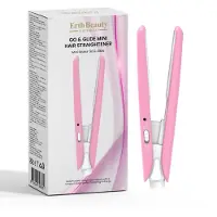 Erthskin London Go & Glide Mini Haarglatter Roze 1 St