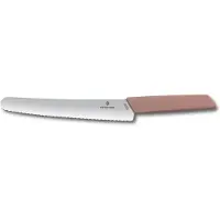 Victorinox Swiss Modern broodmes 22 cm, roze