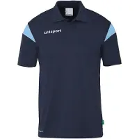 Uhlsport Squad 27 Short Sleeve Polo Blauw 4XL Man