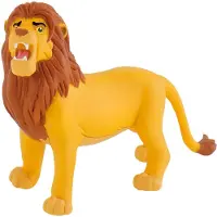 Toymax Bullyland - The Lion King Simba taart topper decoratie - 4,5 x 12 x 8 cm (lxbxh)