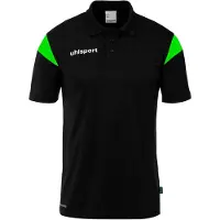 Uhlsport Squad 27 Short Sleeve Polo Zwart 10-11 Years Jongen