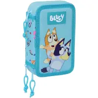 Bluey Gevuld Etui, Fun - 36 stuks - 19,5 x 12,5 x 5,5 cm - Polyester
