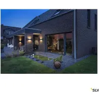 SLV Led Wandspot Sitra M Roest