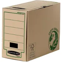 Fellowes Opslag van documenten, Archiefdoos aarde (A4)