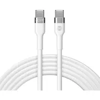 Forever USB-C naar USB-C Kabel 1m PD 60W Snelladen Wit