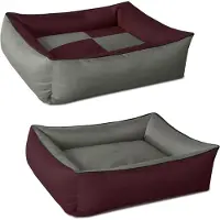 BedDog 2-in-1 hondenbed MAX Quattro, groot hondenmand van Cordura, wasbaar