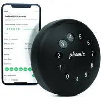 Phoenix PALM sleutelkast, zwart, met elektronisch slot