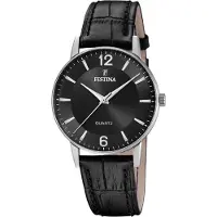 Festina Kwartshorloge Horloge, herenhorloge, leren band, analoog
