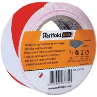 Djois Markeringstape Vinyl 5 cm Rood Wit