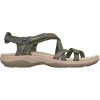SKECHERS 163115 Reggae Slim - Sun Sandalen | Maat 36 Dames Groen